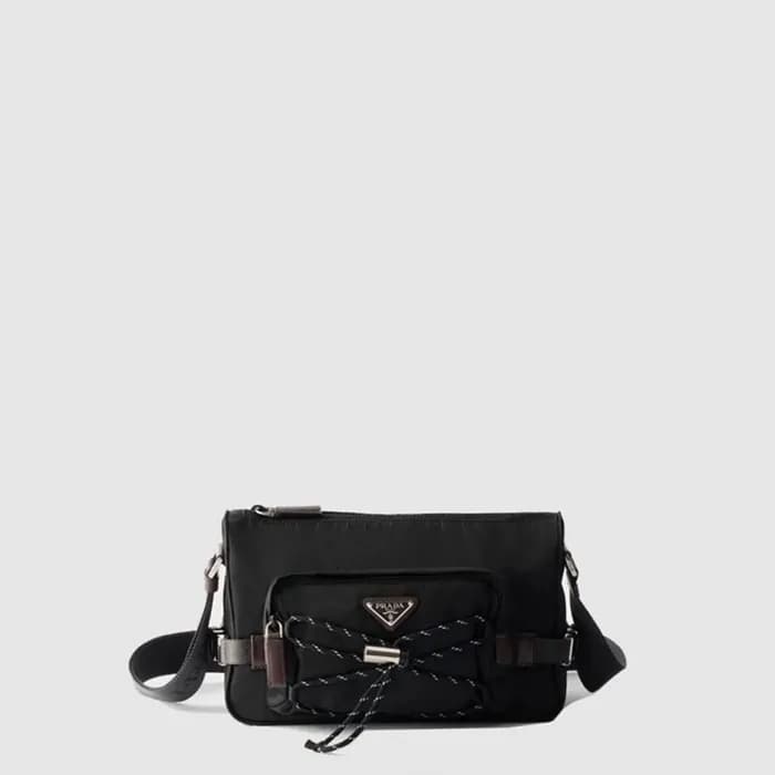 프라다 남성 스피드록 리나일론 가죽 숄더백 2VH192 - Prada Mens Speedl… - 1