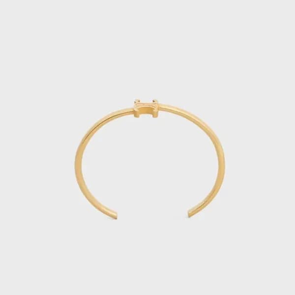 셀린느 여성 골드 팔찌 - Celine Womens Gold Bangle - acc6262… - 1