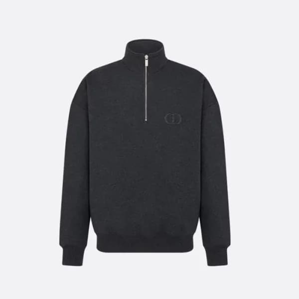 디올 남성 집업 맨투맨 - Dior Mens Zip-up Tshirts - dic12564… - 1