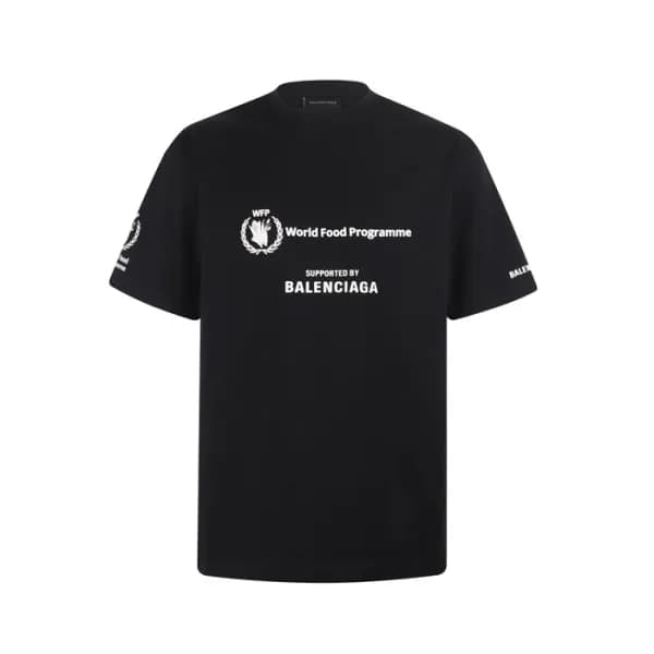 발렌시아가 남성 라운드 반팔 티셔츠 - Balenciaga Mens Round Tshirt… - 1