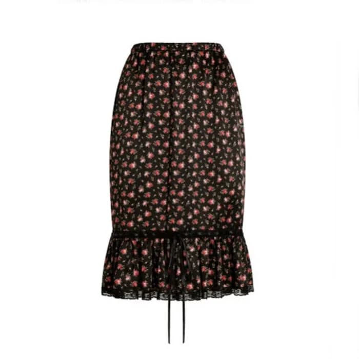 돌체앤가바나 여성 플로럴 미디 스커트 - Dolce&Gabbana Womens Floral… - 1