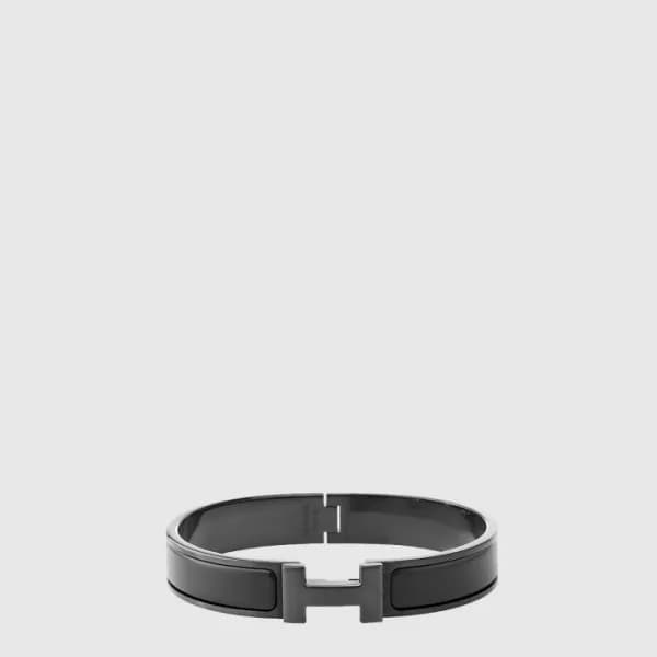 에르메스 남성 클릭 H 팔찌 - Hermes Mens Clic H Bracelet - ac… - 1