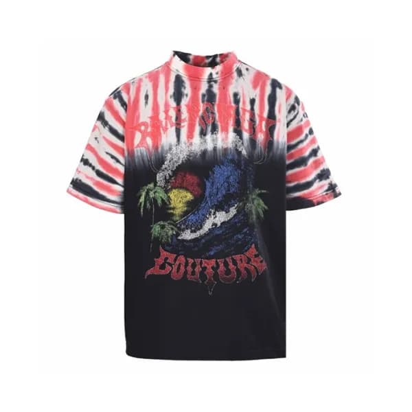 발렌시아가 남성 라운드 반팔 티셔츠 - Balenciaga Mens Round Tshirt… - 1