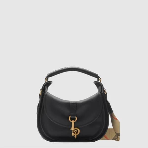 버버리 여성 스몰 B 클립 메신저 백 - Burberry Womens Small B Cli… - 1