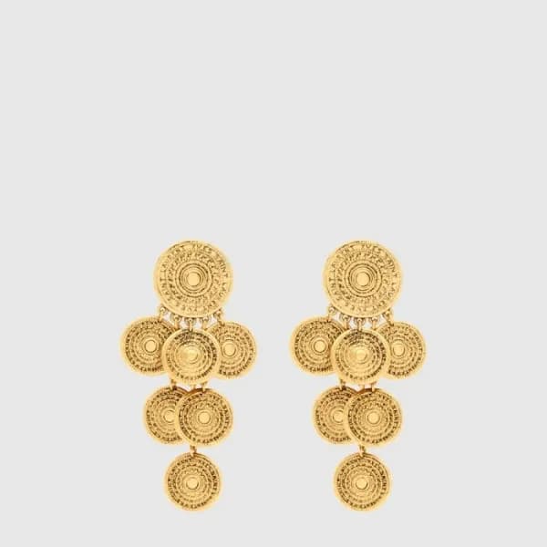입생로랑 여성 후프 이어링 - Saint Laurent Womens Hoop Earring… - 1