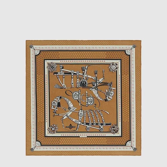 에르메스 여성 레 드 쿠어 반다나 숄 - Hermes Womens De Coor Bandana Shawl - acc8914x - 1