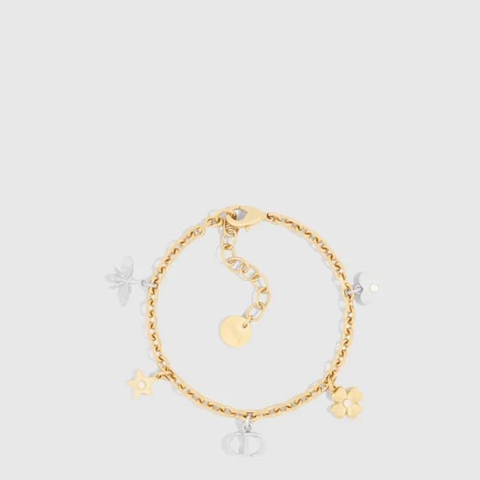 디올 여성 쁘띠 CD 럭키 참 브레이슬릿 - Dior Womens Petit CD Lucky Charms Bracelet - acc9450x - 1