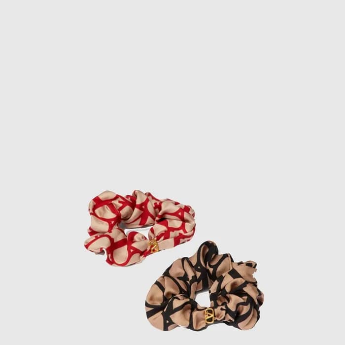 발렌티노 여성 트왈 이코노그라프 브이로고 헤어밴드 - Valentino Womens Toile Iconograph V-Logo Hairband - acc10409x - 1