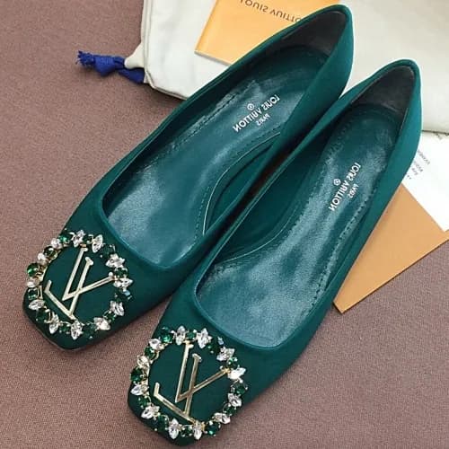 LOUIS VUITTON 2018 LADIES SILK LOGO PUMPS - 루이비통 로… - 1