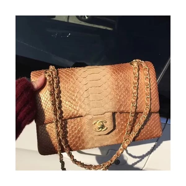 Chanel Women Leather Shoulder Bag,25CM - 샤넬 여성용 레더… - 1