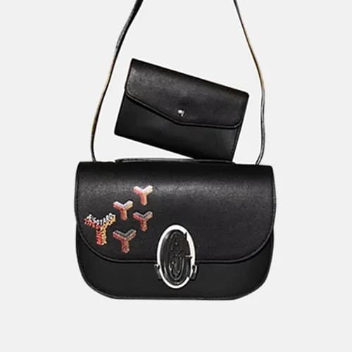 [한정판]Goyard Leather Black (Red) Shoulder Bag - 고야… - 1