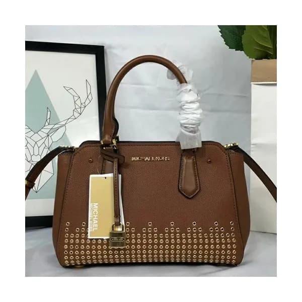Michael Kors 2018 Leather Tote Shoulder Bag, 26CM … - 1