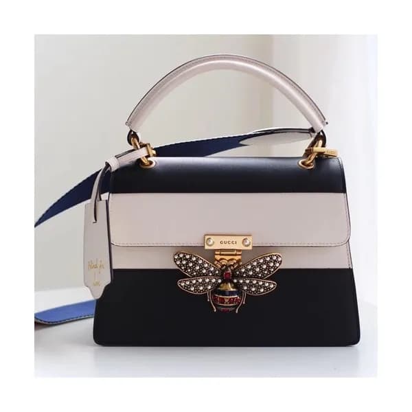 Gucci GG 2018 Queen Margaret Leather Tote Shoulder… - 1