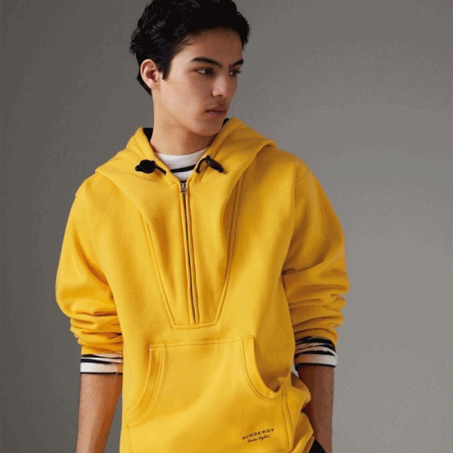 Burberry 2019 Mm/Wm Cotton Hood Tee - 버버리 남자 코튼 후드… - 1