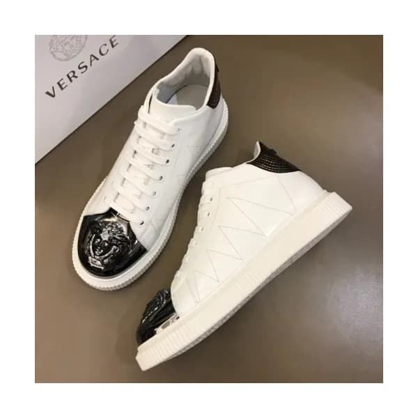 Versace 2019 Mens Signature Medusa Logo High-top S… - 1