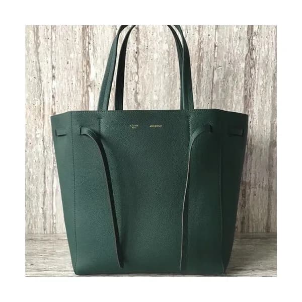 Celine Leather Tote Shoulder Shopper Bag,30CM - 셀린… - 1