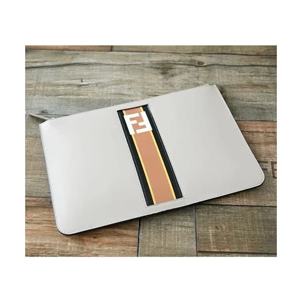 Fendi 2019 Leather Clutch Bag ,29.5CM - 펜디 2019 레더… - 1
