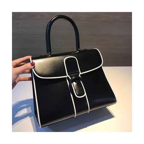 Delvaux 2019 Brillant Leather Tote Shoulder Bag,28… - 1