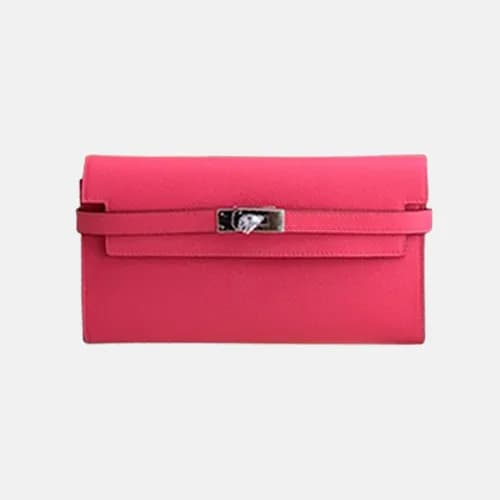 Hermes 2019 Kelly Womens Epsom Leather Wallet - 에… - 1