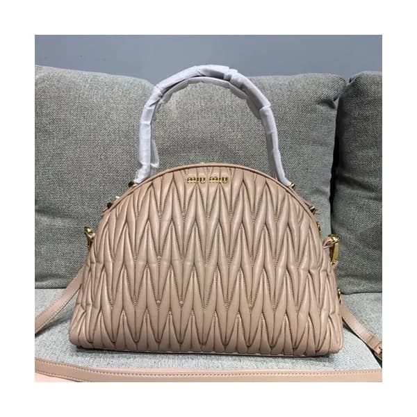 MiuMiu 2019 Matelasse Tote Shoulder Cross Bag,32cm… - 1