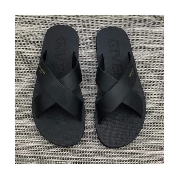 [여름추천템]Givenchy 2019 Mens Logo Slipper - 지방시 남성 로고… - 1