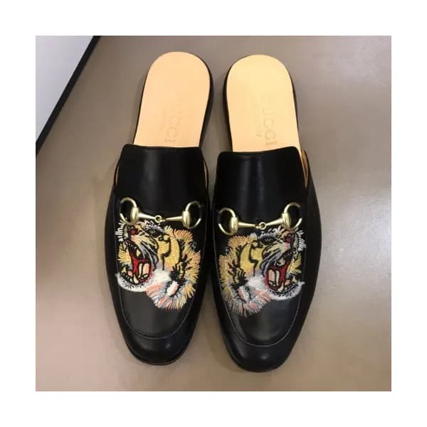 Gucci 2019 Mens Horsbit Tiger Blopper-mule - 구찌 남성… - 1