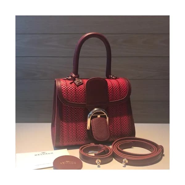 Delvaux 2019 Brillant Tote Shoulder Bag,20 CM - 델보… - 1