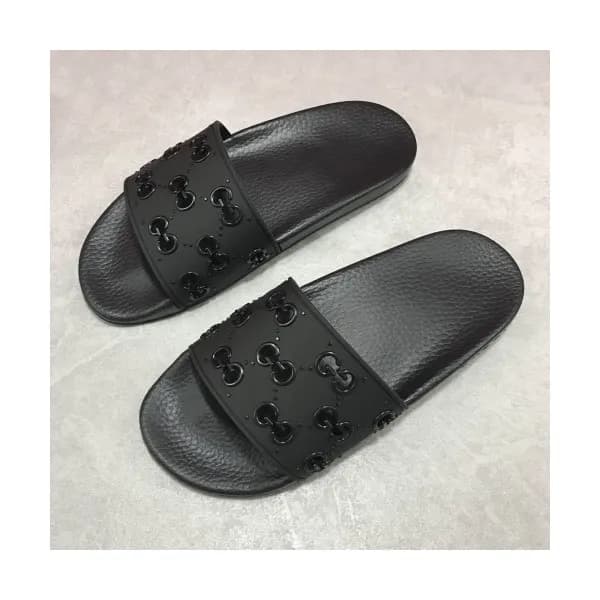 Gucci 2019 Mm/Wm GG Logo Casual Slipper - 구찌 남자 GG… - 1