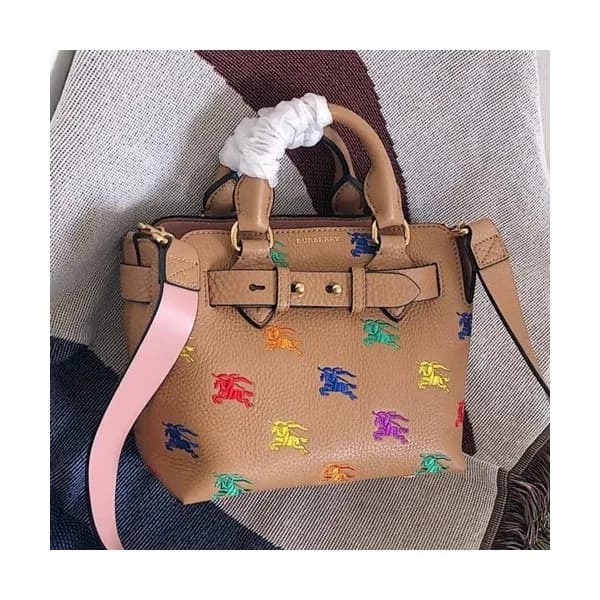 Burberry 2019 Leather Tote Shoulder Bag, 24.5cm - … - 1