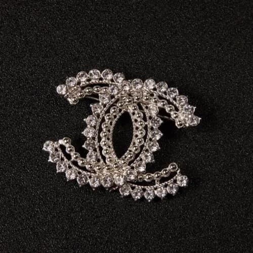 Chanel Brooch -샤넬 브로치cha0140.컬러(화이트 골드) - 1