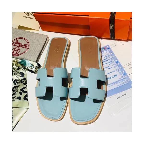 Hermes 2019 Ladies Oasis Leather Slipper - 에르메스 20… - 1