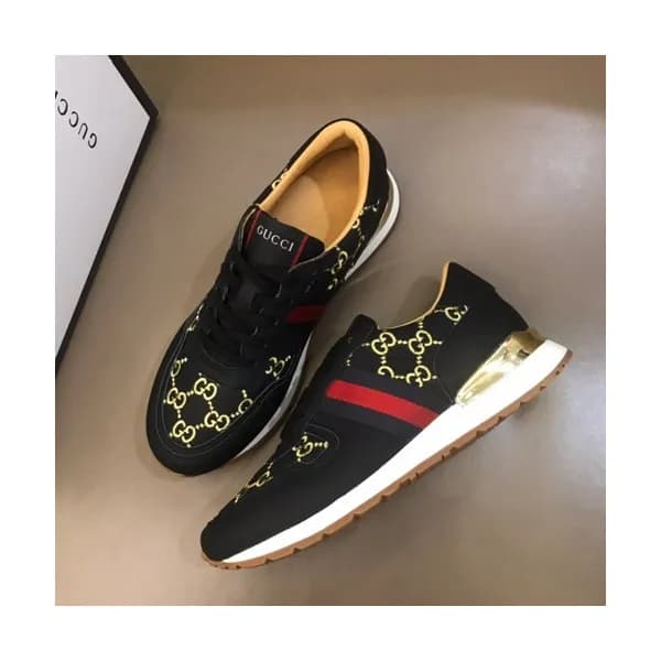 Gucci 2019 Mens Leather Sneakers - 구찌 2019 남성용 레더 … - 1