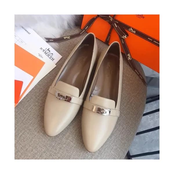 Hermes 2019 Ladies Leather Loafer- 에르메스 2019 여성용 레… - 1