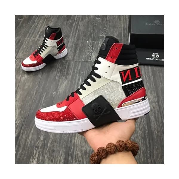 Philipp plein 2019 Mens Leather Sneakers - 필립플레인 … - 1