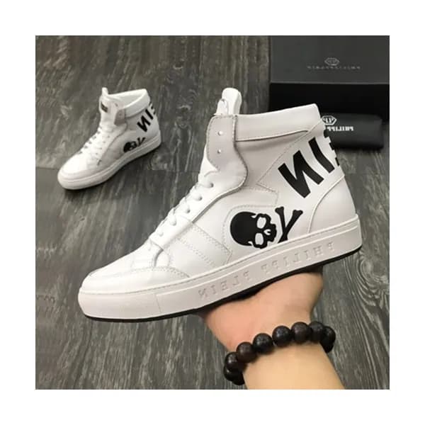 Philipp plein 2019 Mens Leather Sneakers - 필립플레인 … - 1