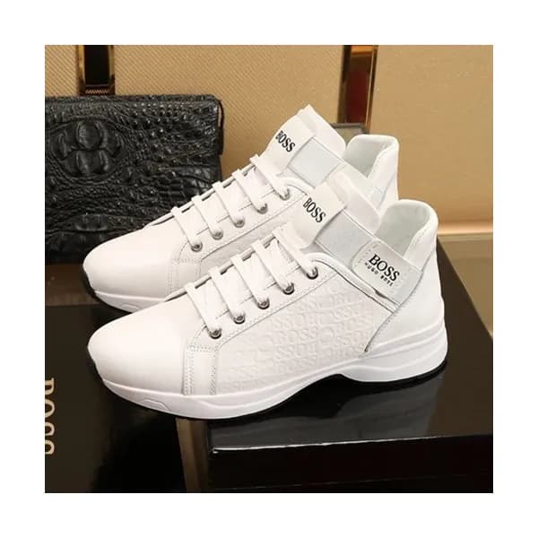 Hugo Boss 2019 Mens Leather Running Shoes - 휴고보스 2… - 1