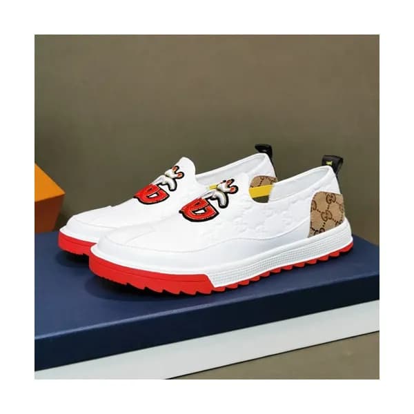 Gucci 2019 Mens Leather Slip On - 구찌 2019 남성용 레더 슬… - 1