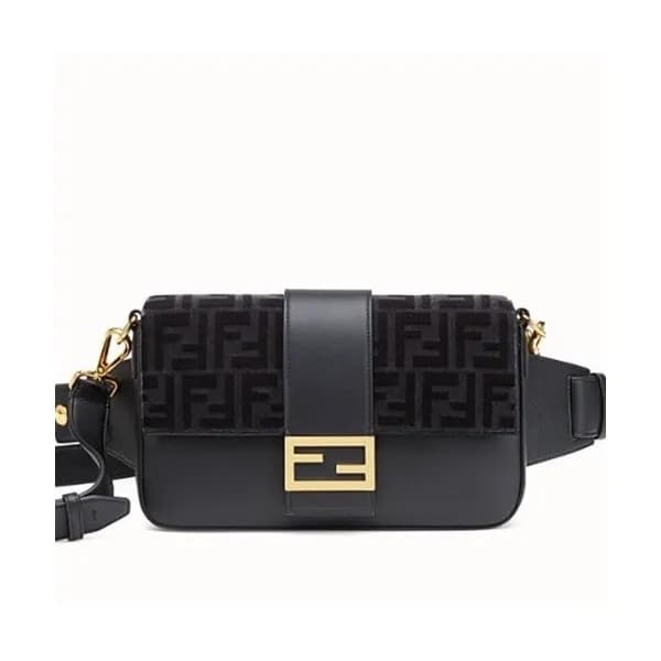 Fendi 2019 Baguette Leather Hip Sack / Tote Should… - 1