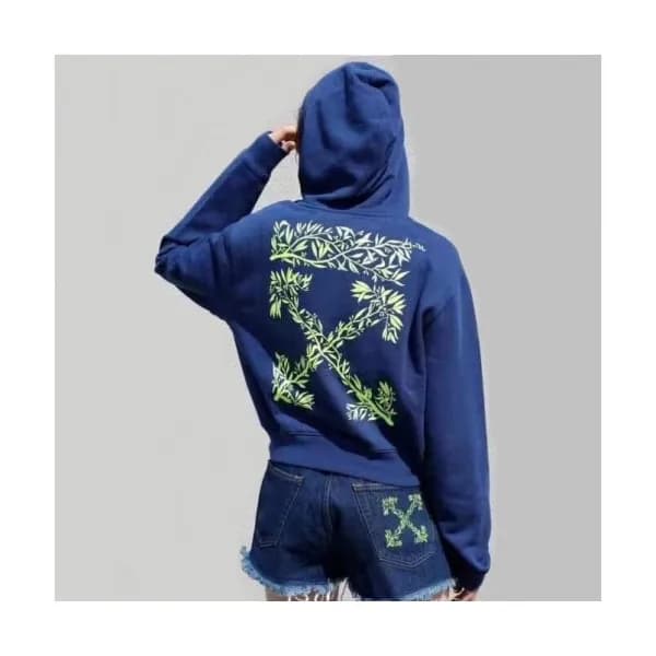 Off-white 2019 Mm/Wm Logo Cotton Oversize HoodT - … - 1
