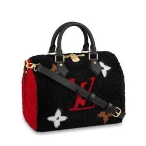 Louis Vuitton 2019 Teddy Speedy Tote Shoulder Bag,… - 1