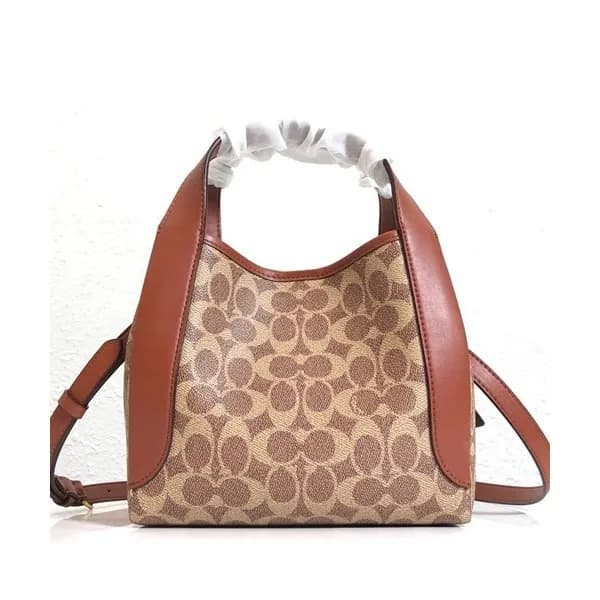 Coach 2019 PVC Tote Shoulder Bag,23cm - 코치 2019 PV… - 1