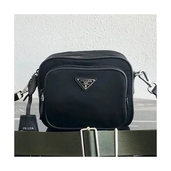 Prada 2019 Camera Nylon Shoulder Bag,14.5cm - 프라다 … - 1