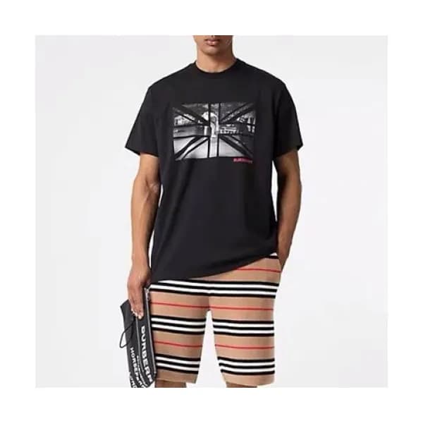 [버버리]Burberry 2019 Mm/Wm Logo Cotton Short Sleeved… - 1