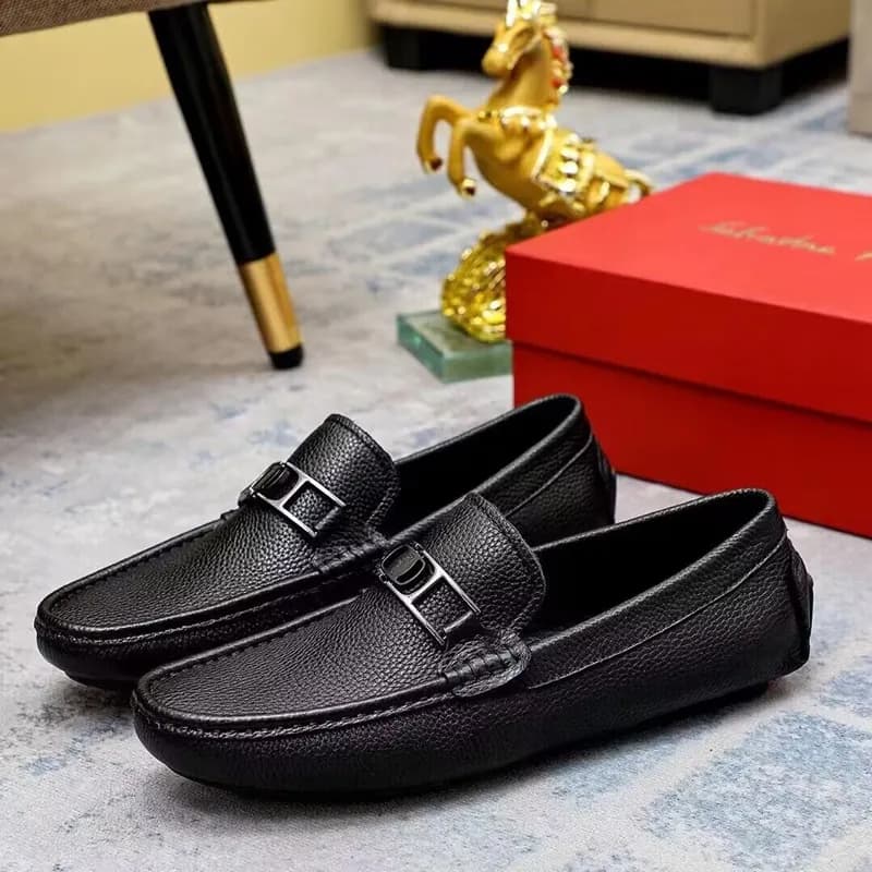 Ferragamo 2023 Mens Leather Loafer - 페라가모 2023 남성용… - 1