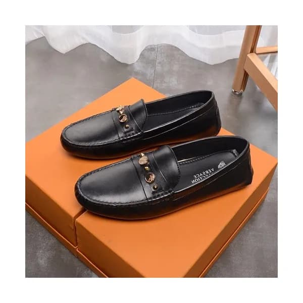 Versace 2020 Mens Leather Loafer - 베르사체 2020 남성용 … - 1