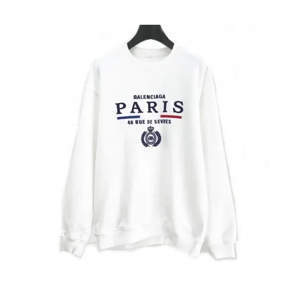 [발렌시아가]Balenciaga 2020 Mens Logo Crew-neck Cotton … - 1