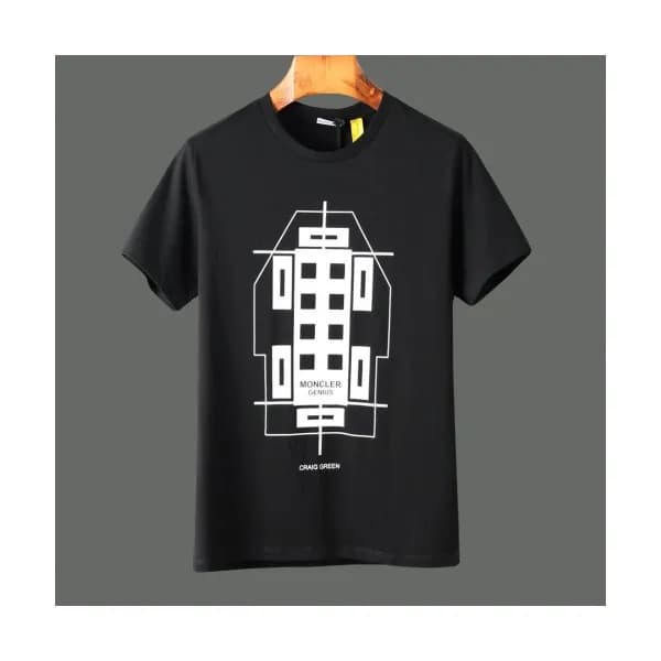 [매장판]Moncler 2020 Mens Logo Cotton Short Sleeved T… - 1