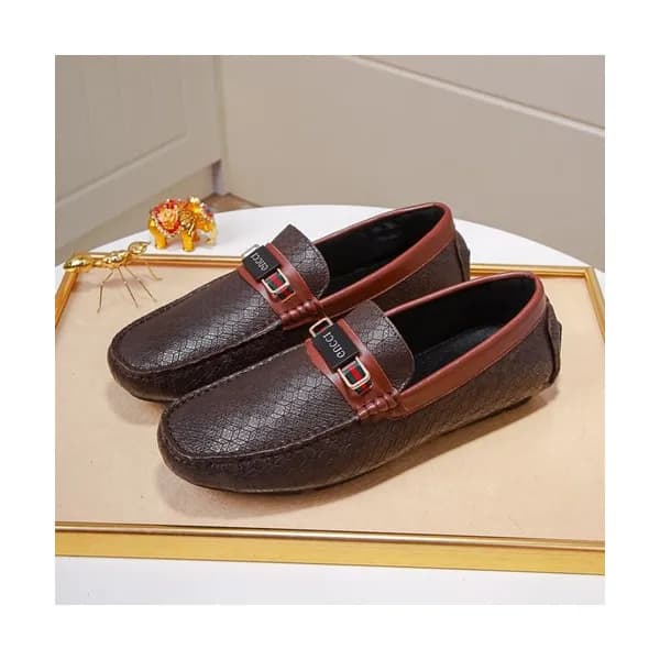 Gucci 2020 Mens Leather Loafer - 구찌 2020 남성용 레더 로퍼… - 1