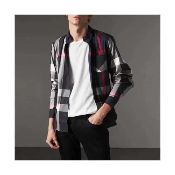 [버버리]Burberry 2020 Mens Classic Casual Cotton Chec… - 1