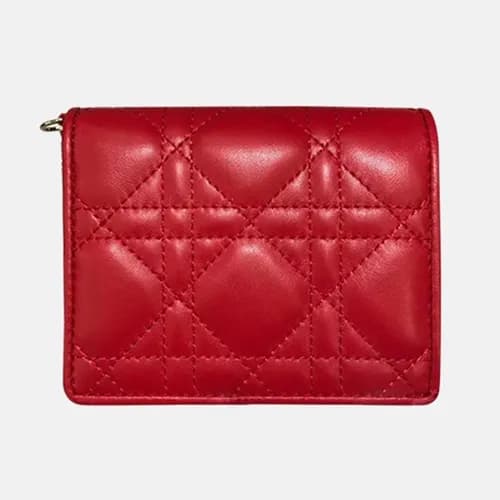 Dior 2020 Ladies Leather Wallet,11cm - 디올 2020 여성용… - 1